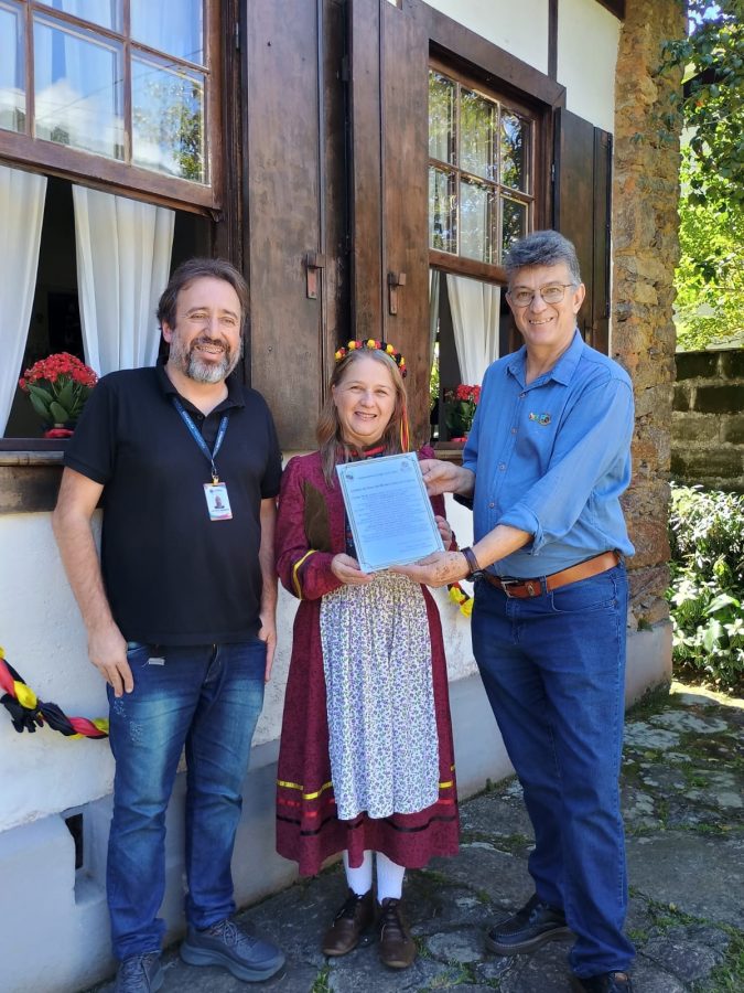 Clube 29 de Junho realiza homenagem pelo Jubileu de Ouro do Museu Casa do Colono